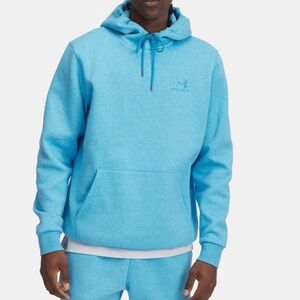 Under Armour Essential Fleece Hoodie XXL Ether Blue Pullover New with tag